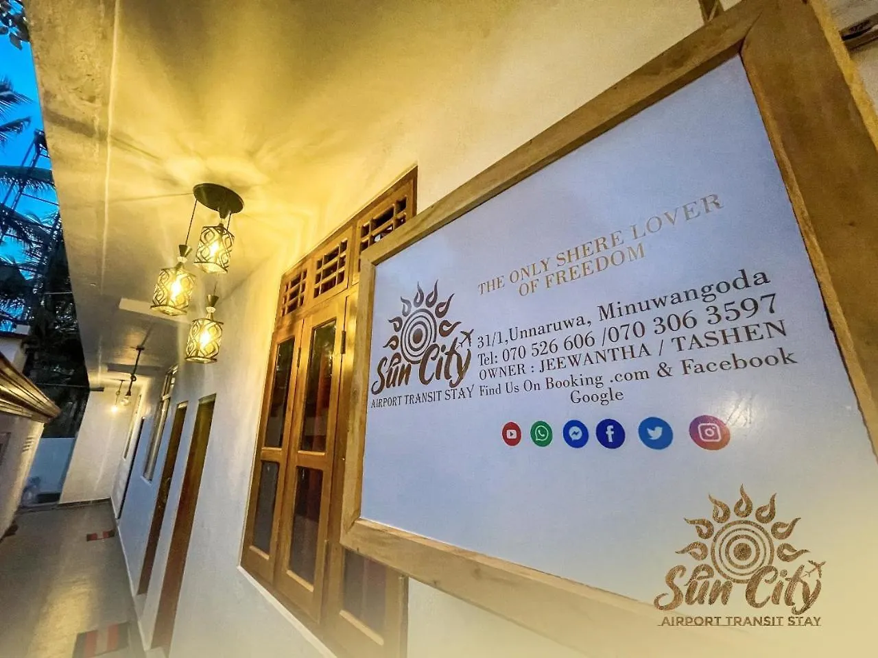 Suncity Airport Transit Stay Minuwangoda Bed & Breakfast